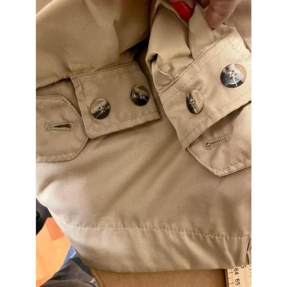 XXL Men's Cotton Traders Beige Lightweight casual Bomber Jacket - Picture 5 of 7